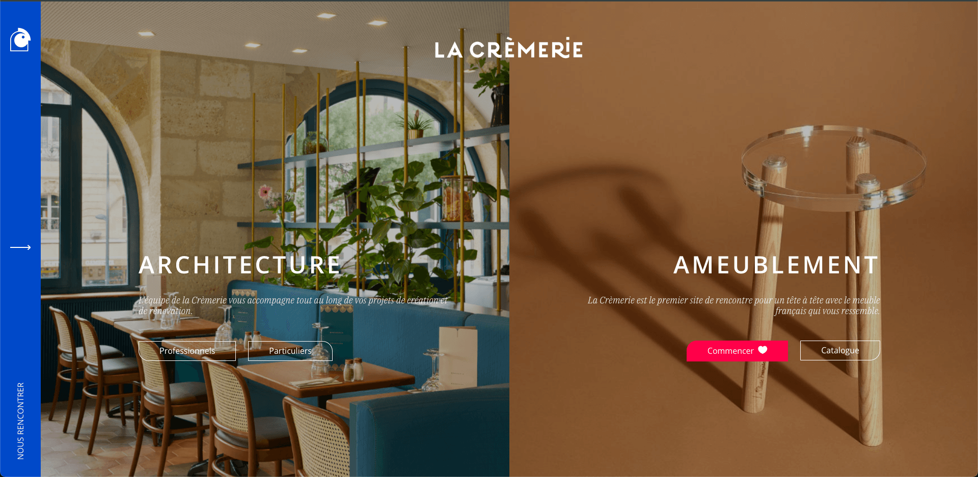 La Crèmerie site vitrine et e-commerce